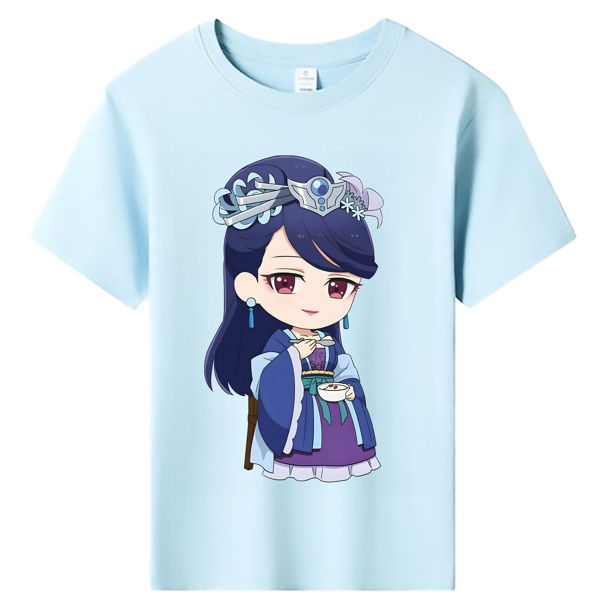 （画像用） 薬屋のひとりごと The Apothecary Diaries 綿100％キッズTシャツ（フロントプリント）